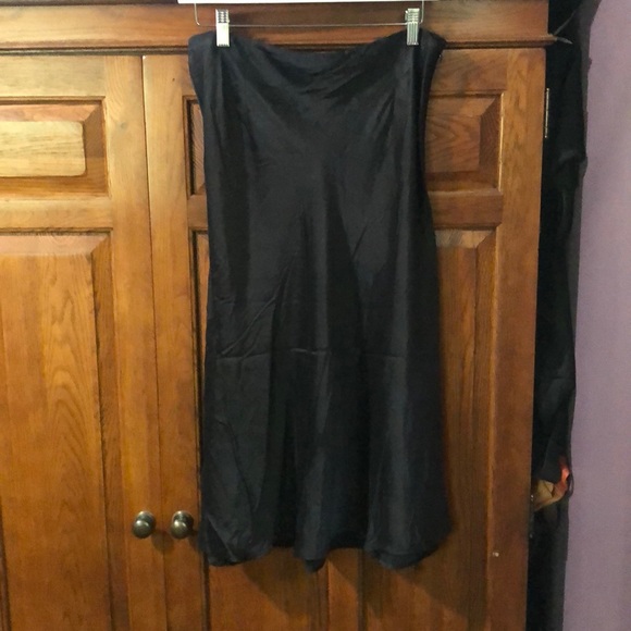 NWT black notes Odeon silk midi skirt 40 42 - Picture 5 of 11